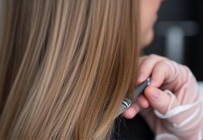 Hair coloring process